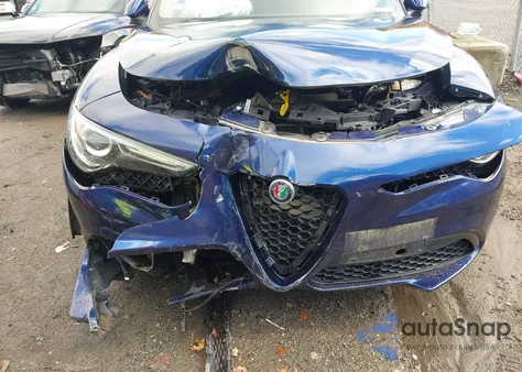 2018 Alfa Romeo Stelvio Ti Awd from USA, damaged, VIN ZASFAKBN1J7B92282